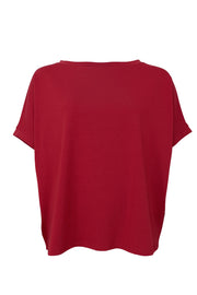 May Loose Blouse | Plum | Bluse fra Black Colour