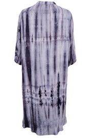 Meera Tie Dye Dress 40536 | Grey | Kjole fra Black Colour