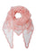 Miriana Triangle Lace Scarf | Rose | Tørklæde fra Black Colour