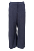 Moore Box Pant | Navy Stripe