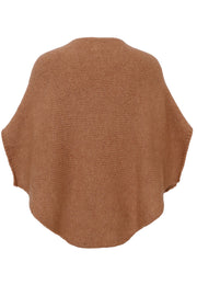 Pella Boucle Poncho | Latte | Tørklæde fra Black Colour