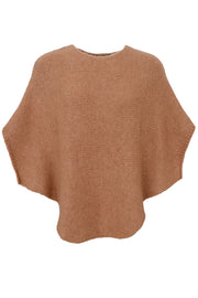 Pella Boucle Poncho | Latte | Tørklæde fra Black Colour