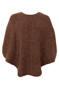 Penny Poncho | Mocca | Poncho fra Black Colour