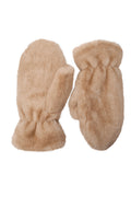Rikkeline Mittens | Camel | Gloves fra Black Colour