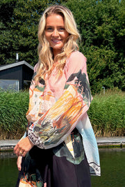 Riviera Blouse | Rose | Bluse fra Black Colour