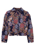 Rosita Bomber Jacket 41253 | Navy | Black Colour