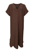 Samos Dress | Coffee | Kjole fra Black Colour