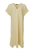 Samos Dress | Lt. Yellow | Kjole fra Black Colour