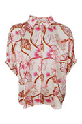 Zelene Shirt Blouse | Coral | Bluse fra Black Colour
