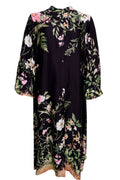 Zennia Flower Dress | Black Flower | Kjoler fra Black Colour