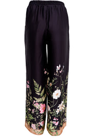 Zennia Pant | Black Flower | Bukser fra Black Colour