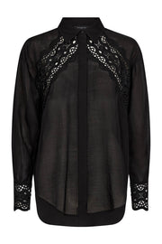 Molly Shirt 205247 | Black | Skjorte fra Copenhagen Muse