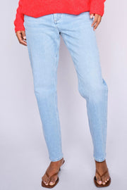 Elly Gallon Jeans  Ankle | Light Blue | Jeans fra Mos Mosh