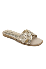 Marina Sandals | Golden | Sandaler fra Lazy Bear