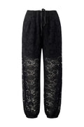 Bibi Baloon Pants | Black Lace