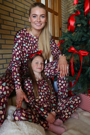 Alma Pants (Kids) | Ballerina Bordeaux | Børne bukser fra Liberté