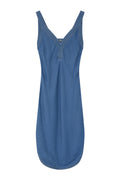 Bati Midi Strap Dress | Oil Blue | Kjoler fra Gustav