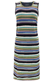 Bia Dress | Blurred Multi Stripe | Kjole fra Liberté