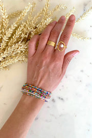 Bohemian Pearl Bracelets | Multi | Armbånd fra Birdsong