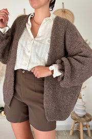 Ruffle Knit | Light Maroon | Strik fra Avery