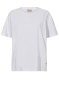 Dala O-SS Basic Tee | Weiß | T-Shirt von Mos Mosh – nedsat