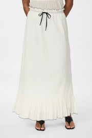 Ariella Crepe Skirt | Creme | Nederdel fra Neo Noir