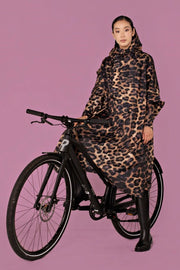 Dark Leopard | Brun | Regnponcho fra Rainkiss