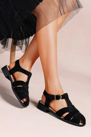 Solea Sandals | Sort | Sandaler fra Lazy Bear