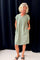 Luma Linen Dress | Military