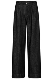 Jean Wide Pants 204968 | Washed Black | Bukser fra Copenhagen Muse