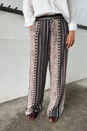 Tidy Pants 204581 | Simply Taupe w. Black | Bukser fra Freequent