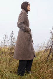 Kermit Wool Coat | Brun | Frakke fra French Laundry
