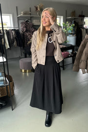 Anya Pleat Skirt 34178 | Schwarz | Rock von Co'couture