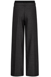 Tailor Mix Pants 204935 | Black W. Medium Grey Mel. | Bukser fra Copenhagen Muse