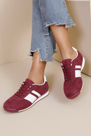 Runi Sneakers | Burgundy | Sneakers fra Lazy Bear