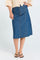 Lisea Skirt 207772 | Medium Blue Denim | Nederdel fra Freequent