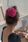 Rosen-Haarklammer | Fuchsie | Haarspange von By Timm