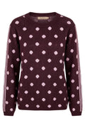Bellora Knit 9730 | Bordeaux/Rosa | Marta du Chateau