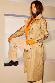 New Felicia Trenchcoat | Walnut | Jakke fra Co'couture