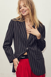 PricillaCC Pin Blazer | Antracit | Blazer fra Co' Couture