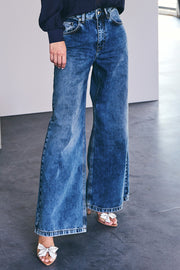 Darin Wide Jeans 31288 | Denim blue | Bukser fra Co'couture