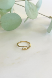 Dainty Sparkling Ring | Fingerring fra Birdsong