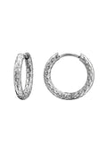 Snake Skin Pattern Hoops SS | Øreringe fra Birdsong