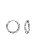 Diamond Cut Hoops SS | Øreringe fra Birdsong