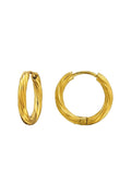 Twisted Hoops GD | Øreringe fra Birdsong