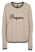 Gabrielle Knit 2916 | Sand Brown | Strik fra Prepair – nedsat