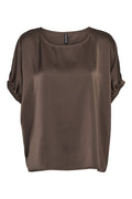 Emily Blouse 2921 | Brown | Bluse fra Prepair – nedsat
