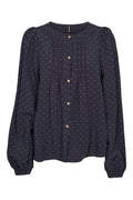 Victoria Blouse 2925 | Blue | Bluse fra Prepair