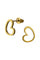 Open Heart Ear Studs GD | Øreringe fra Birdsong