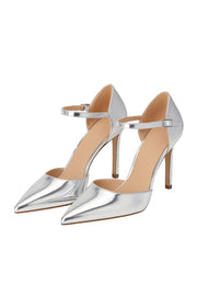 Shiny Pumps | Sølv | Heels fra Avery